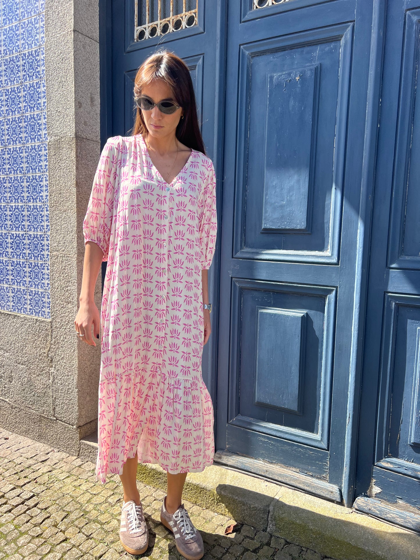 Vestido rose