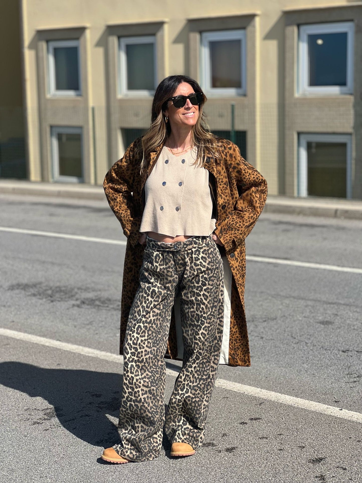 Calças animal print