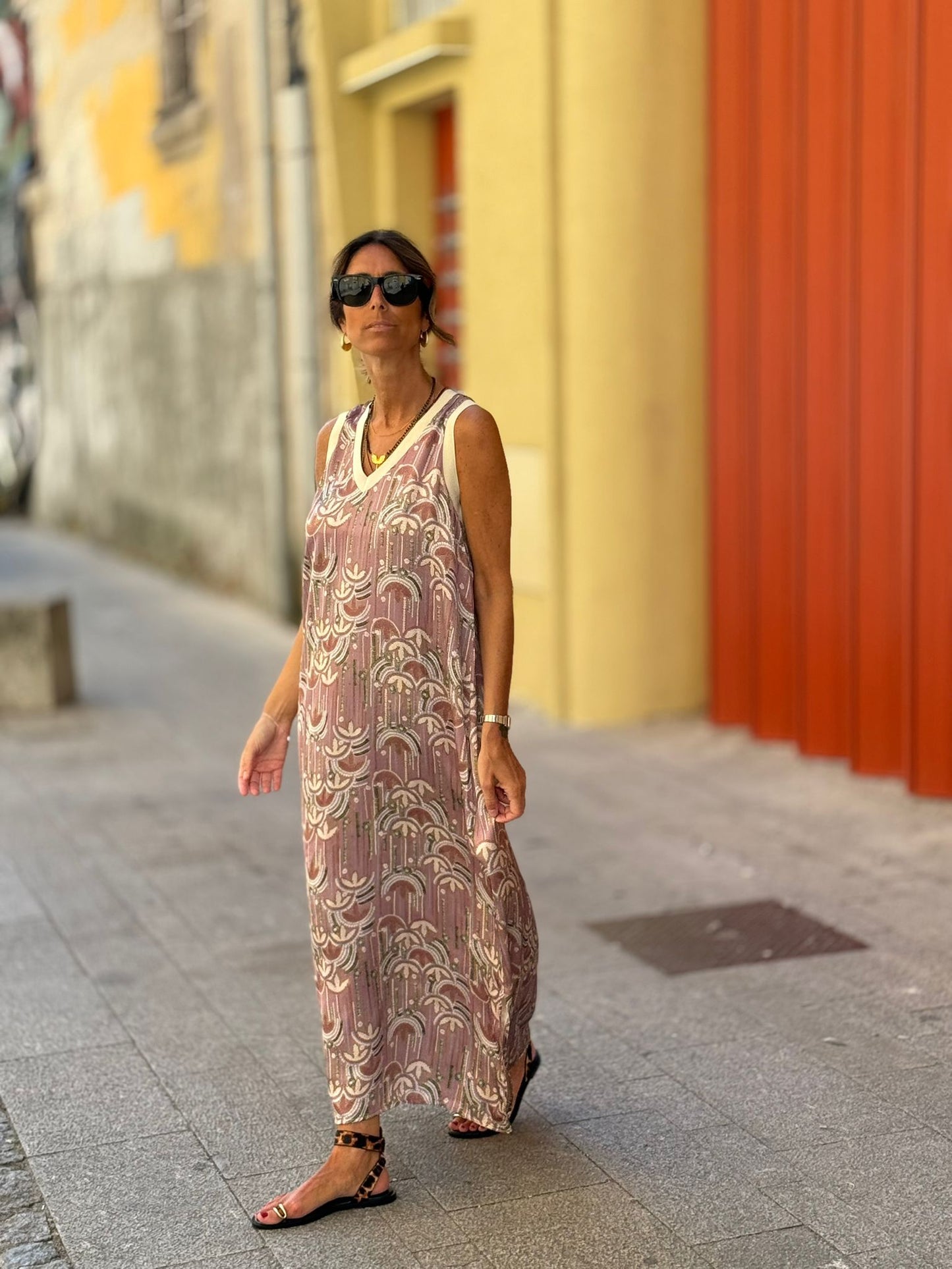 Vestido celeste
