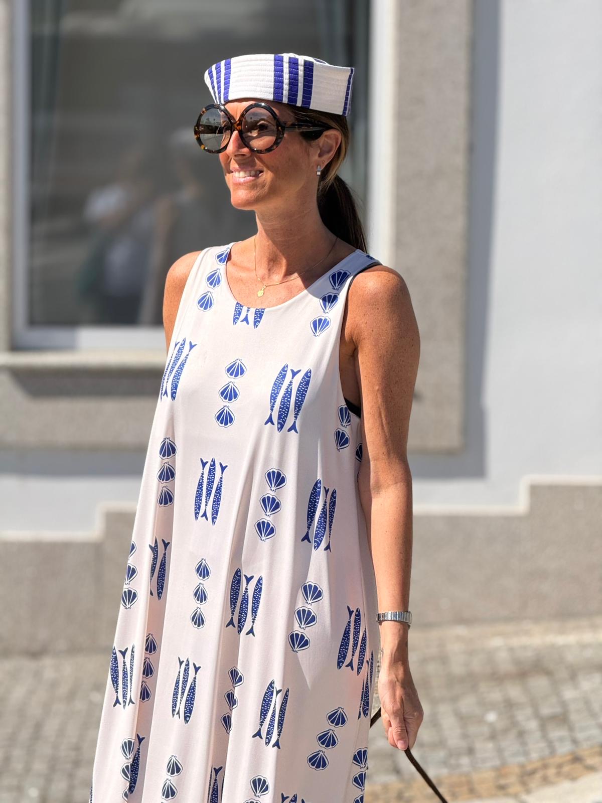 Vestido sardinhas