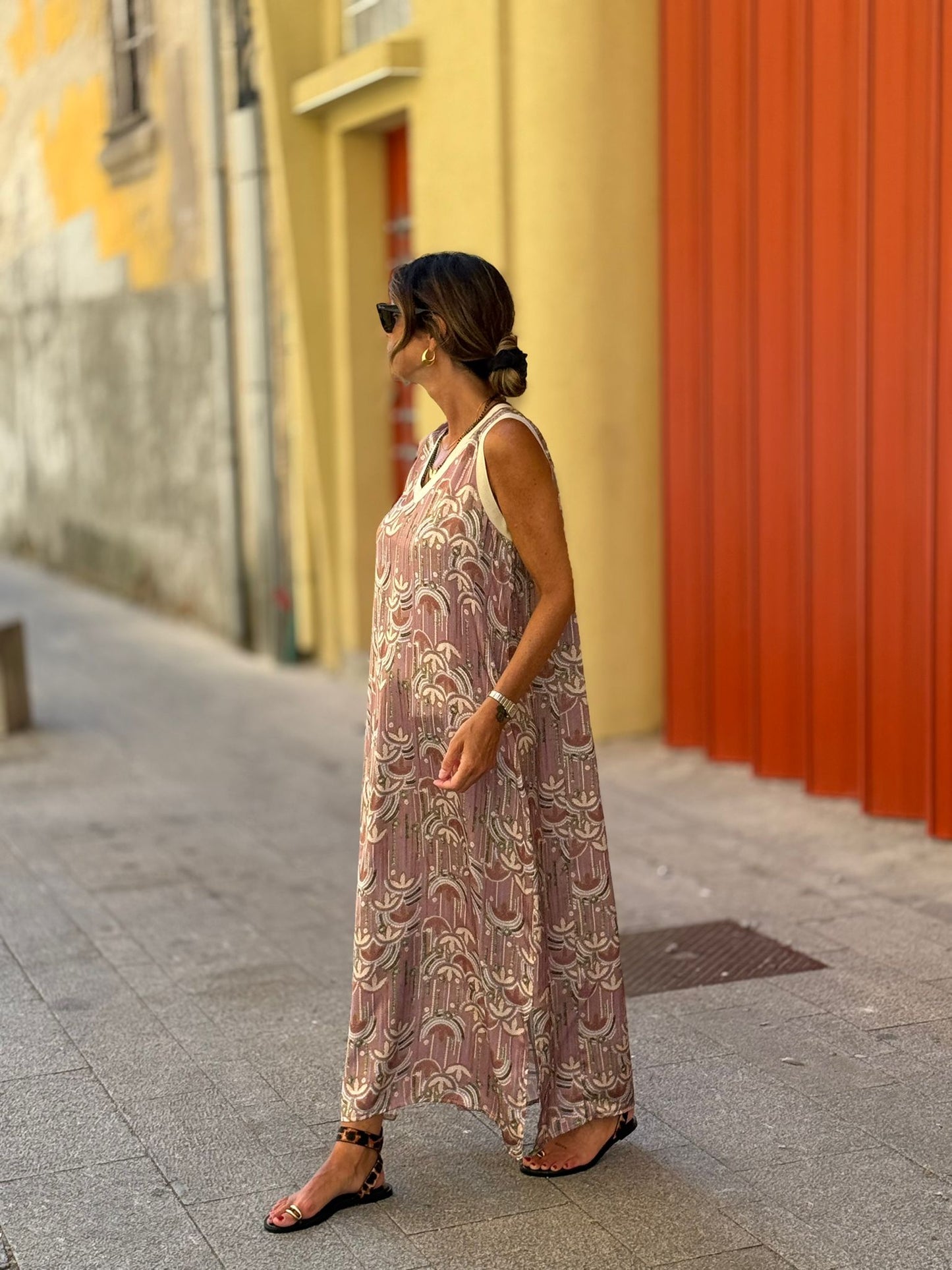 Vestido celeste