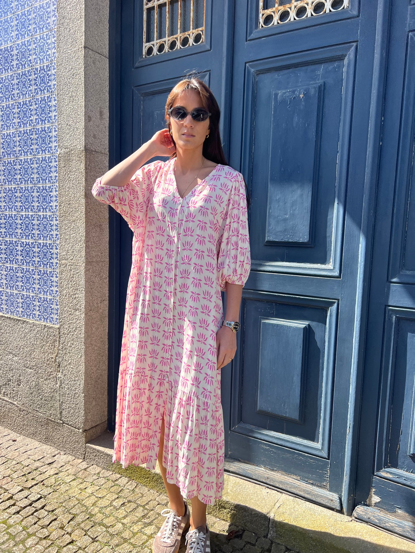 Vestido rose