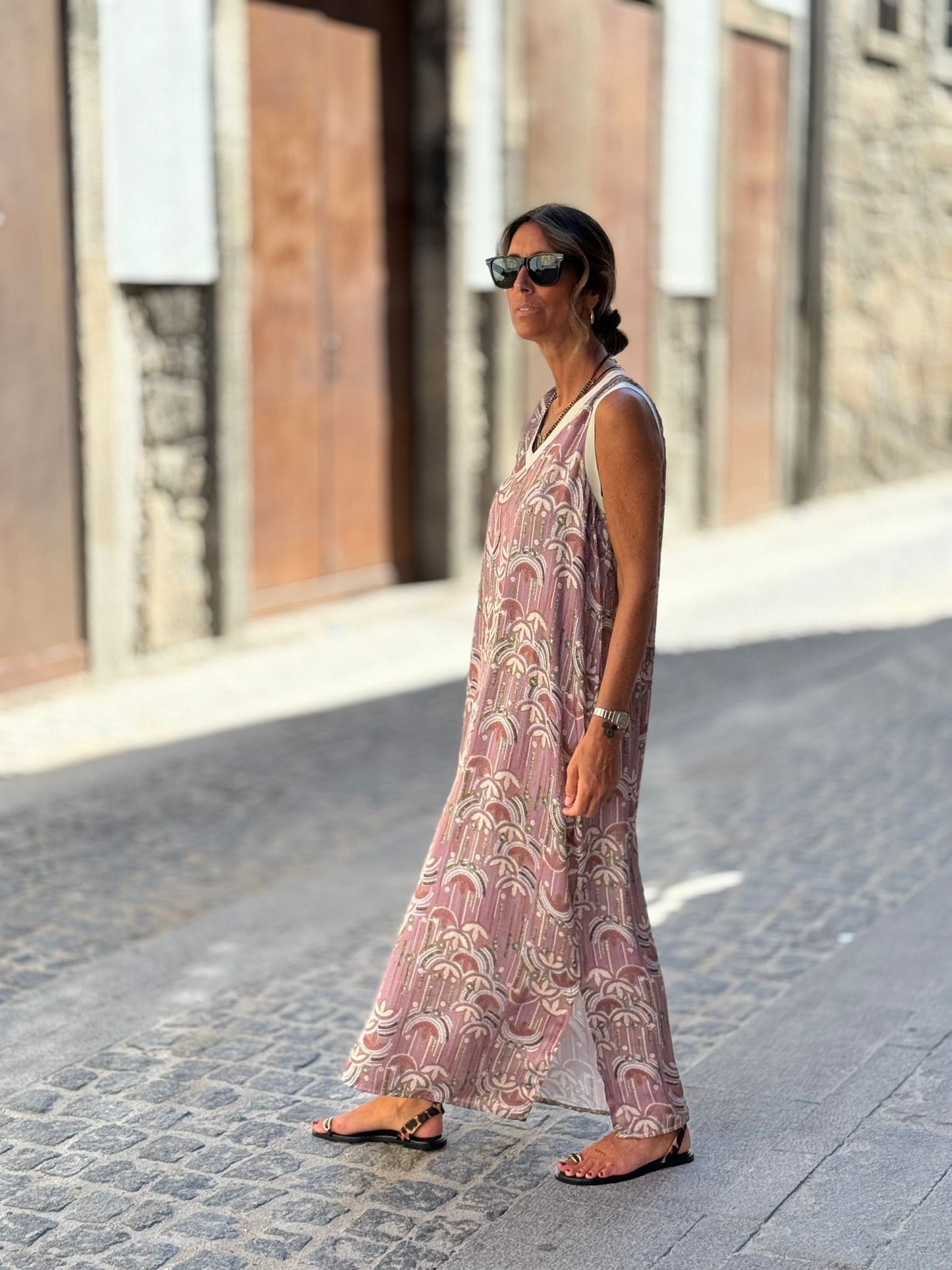 Vestido celeste