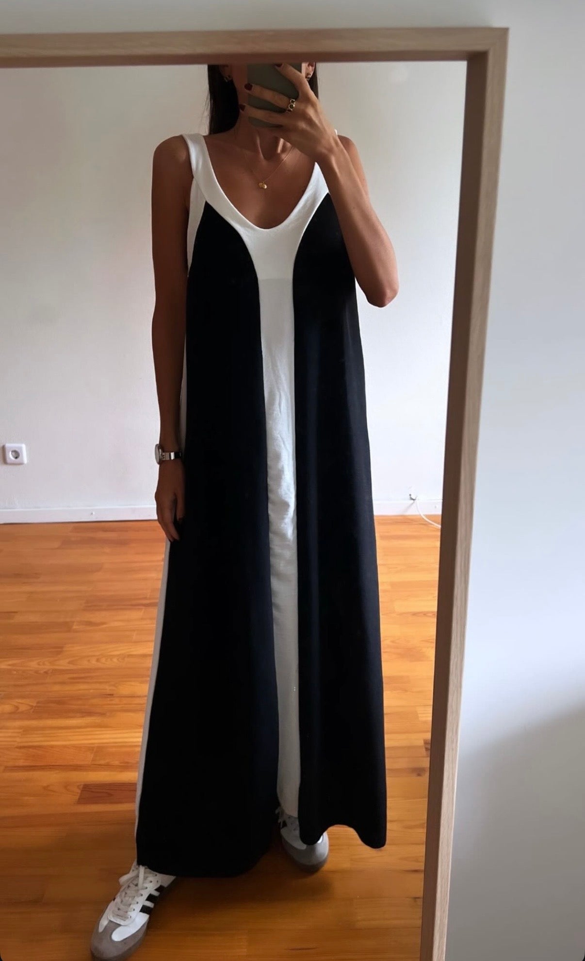 Vestido duo preto