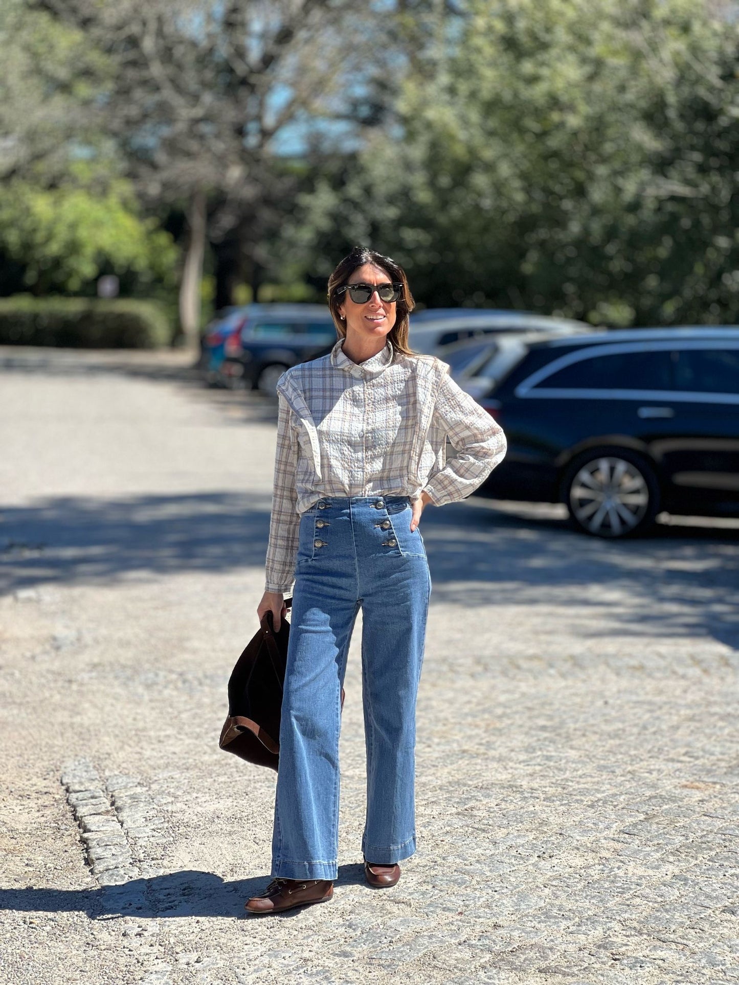 Camisa quadros