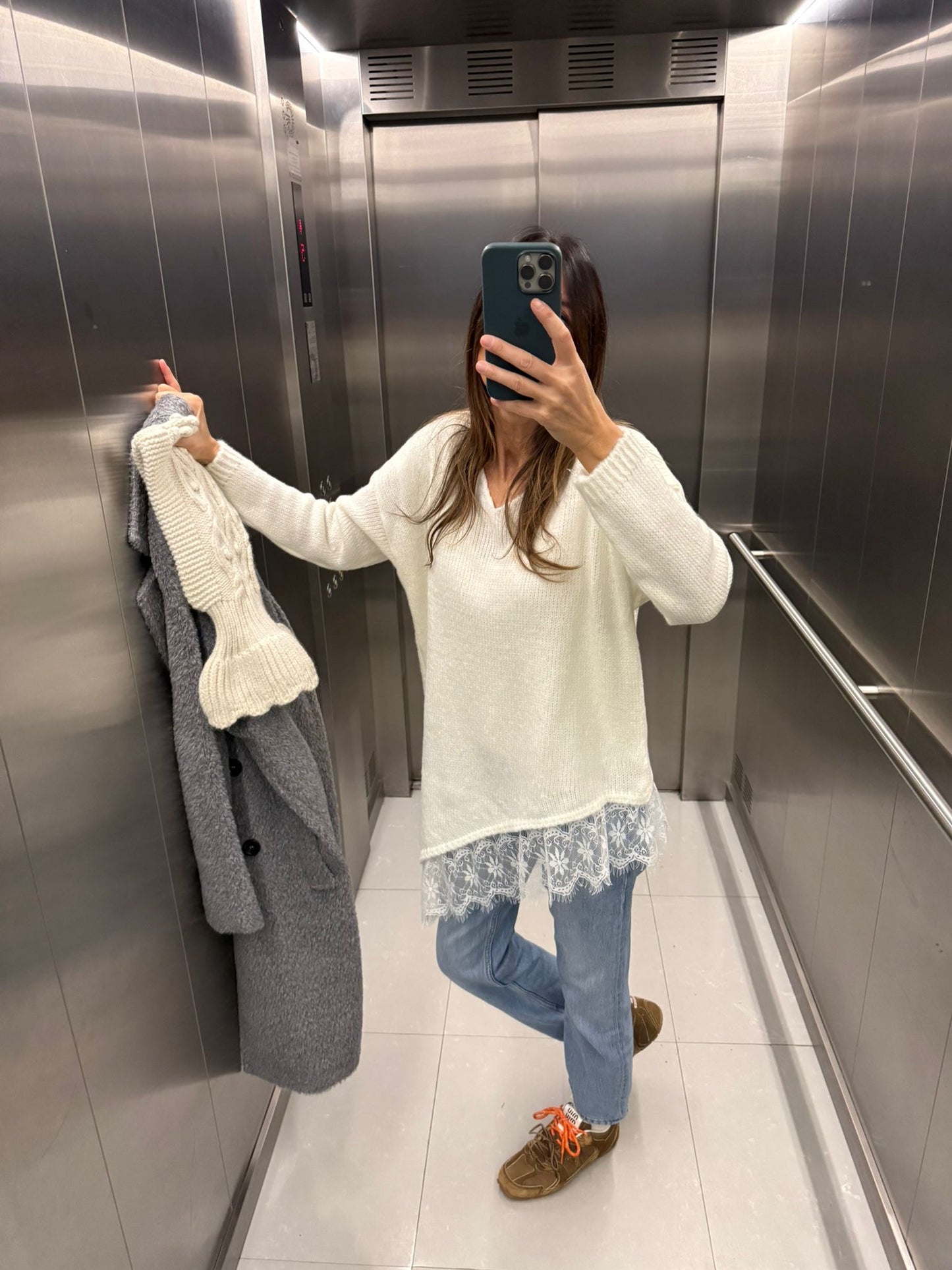 Camisola renda