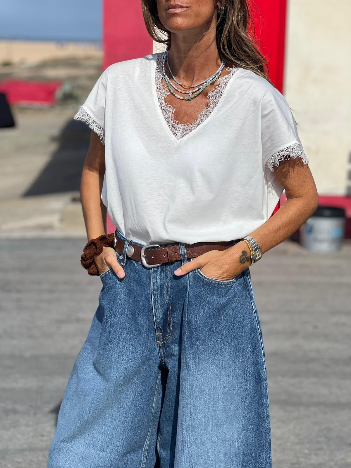 T shirt renda