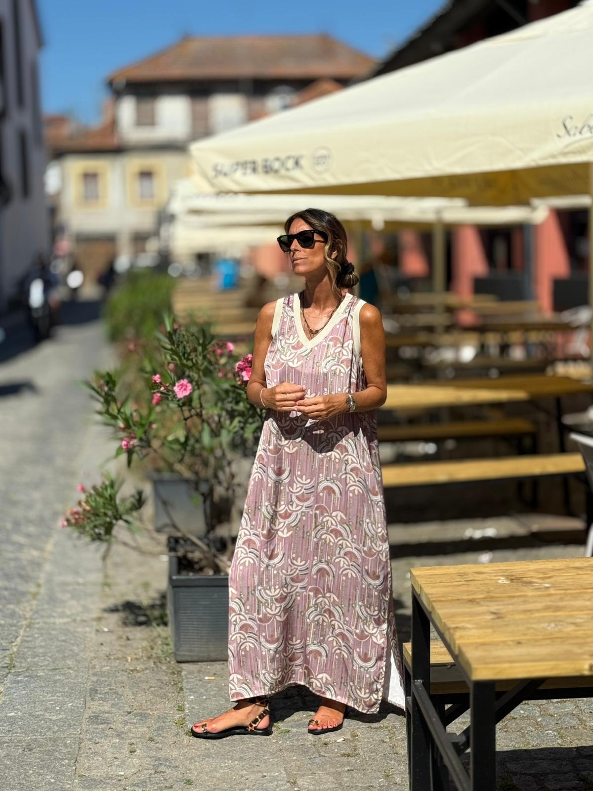 Vestido celeste