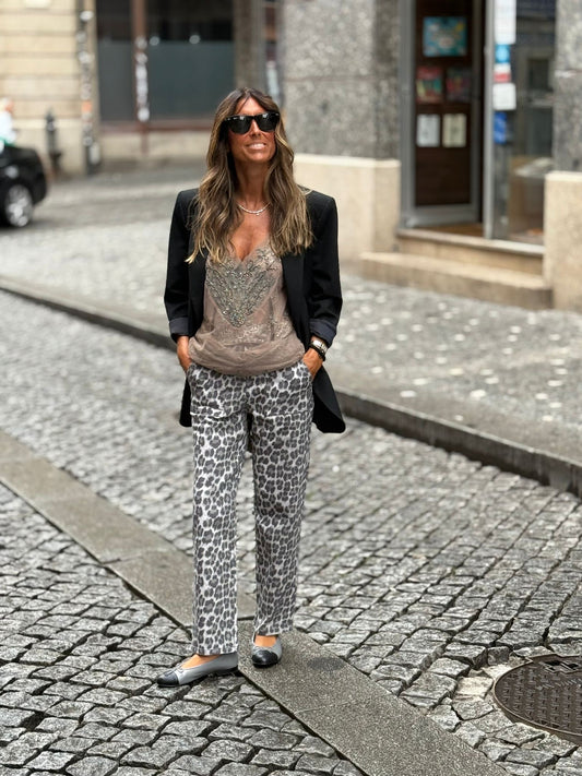 Calças animal print