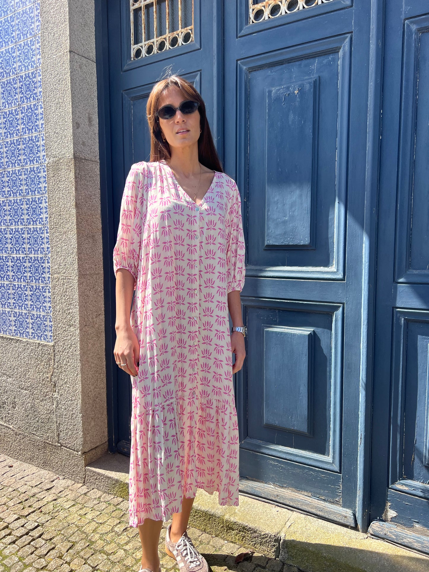 Vestido rose