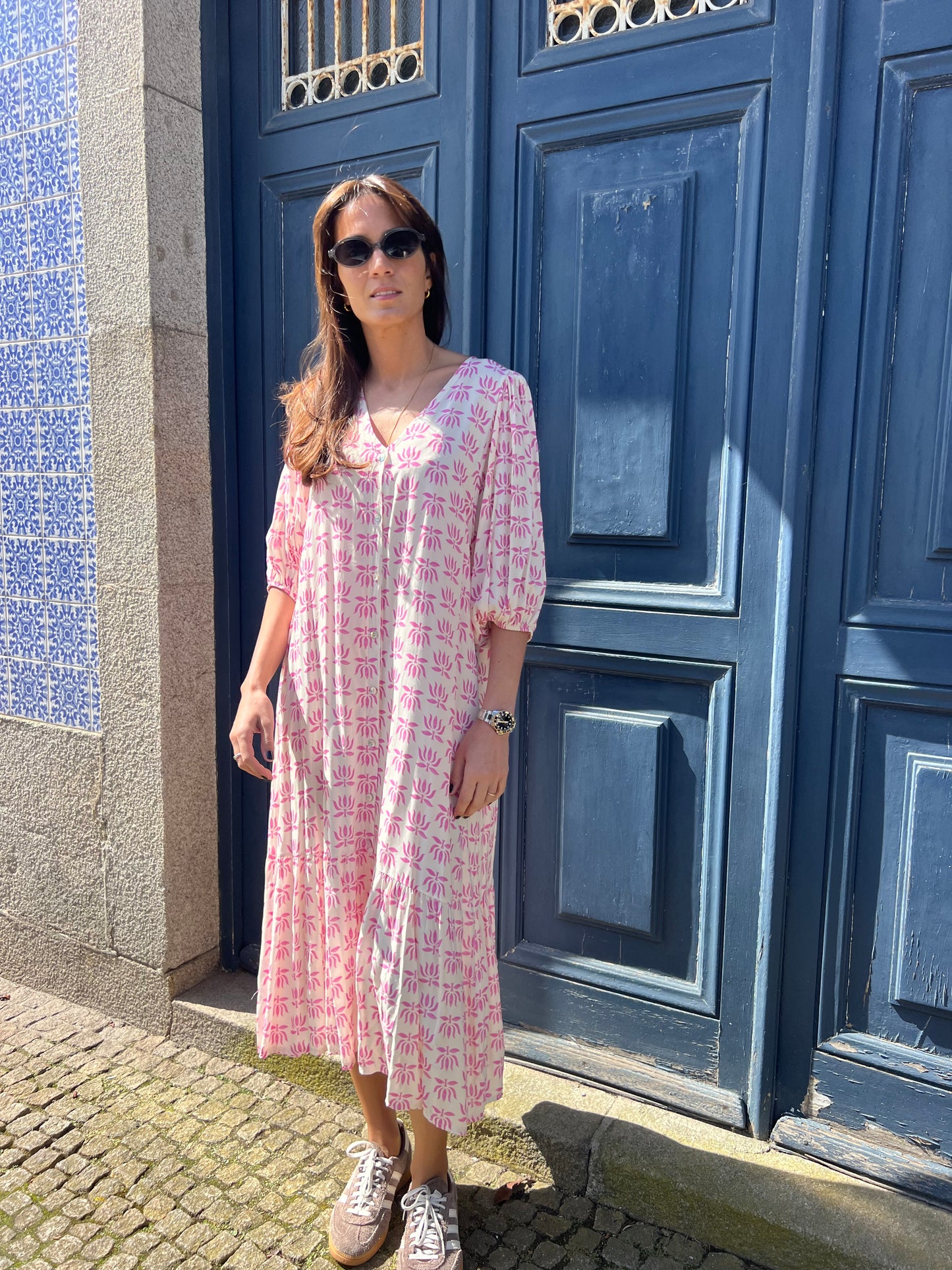Vestido rose