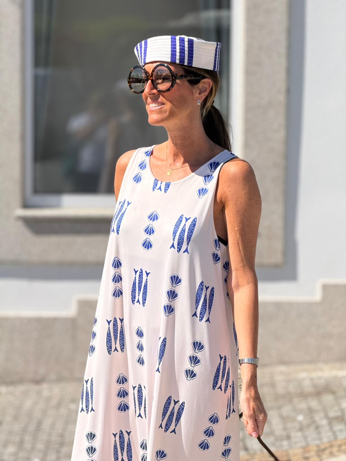 Vestido sardinhas