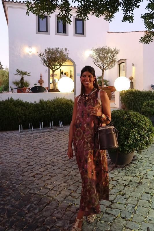 Vestido cairo kaki