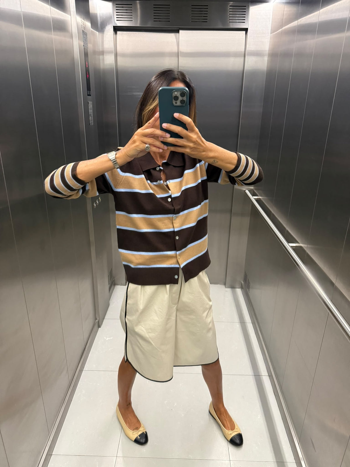 Casaco gola polo