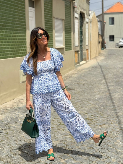 Conjunto azul