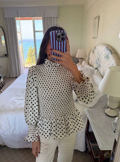 Blusa polka dots