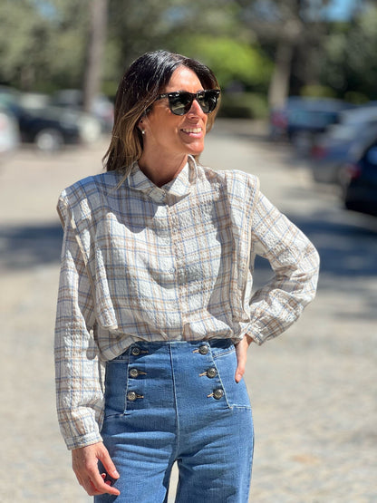 Camisa quadros