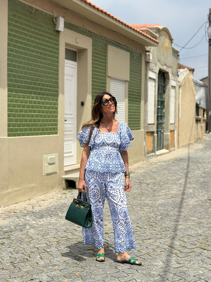 Conjunto azul