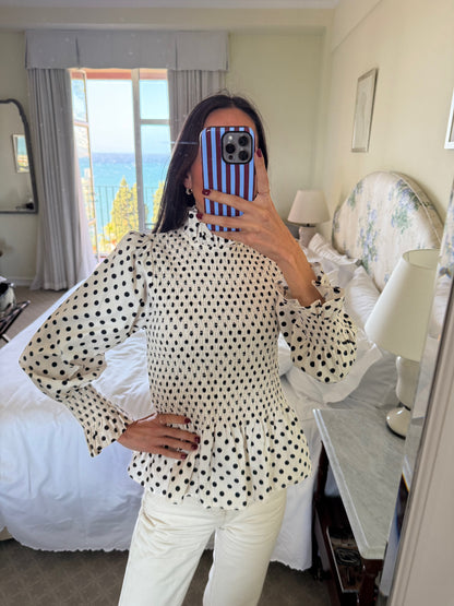 Blusa polka dots