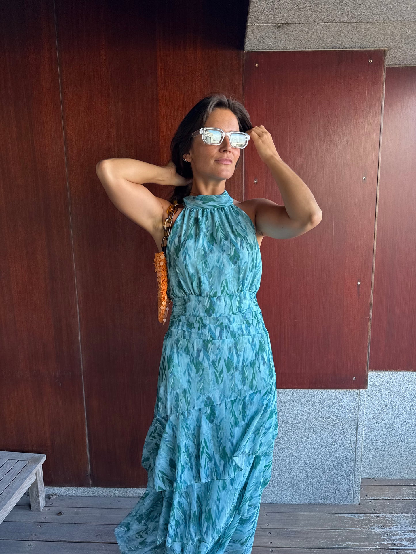 Vestido folho