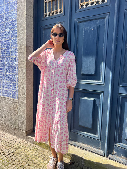 Vestido rose