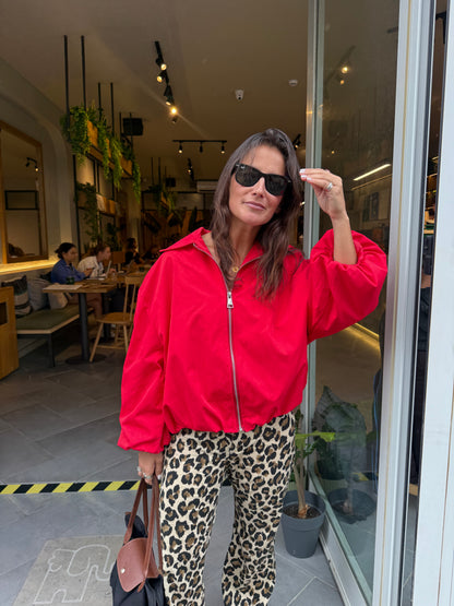 Bomber vermelho