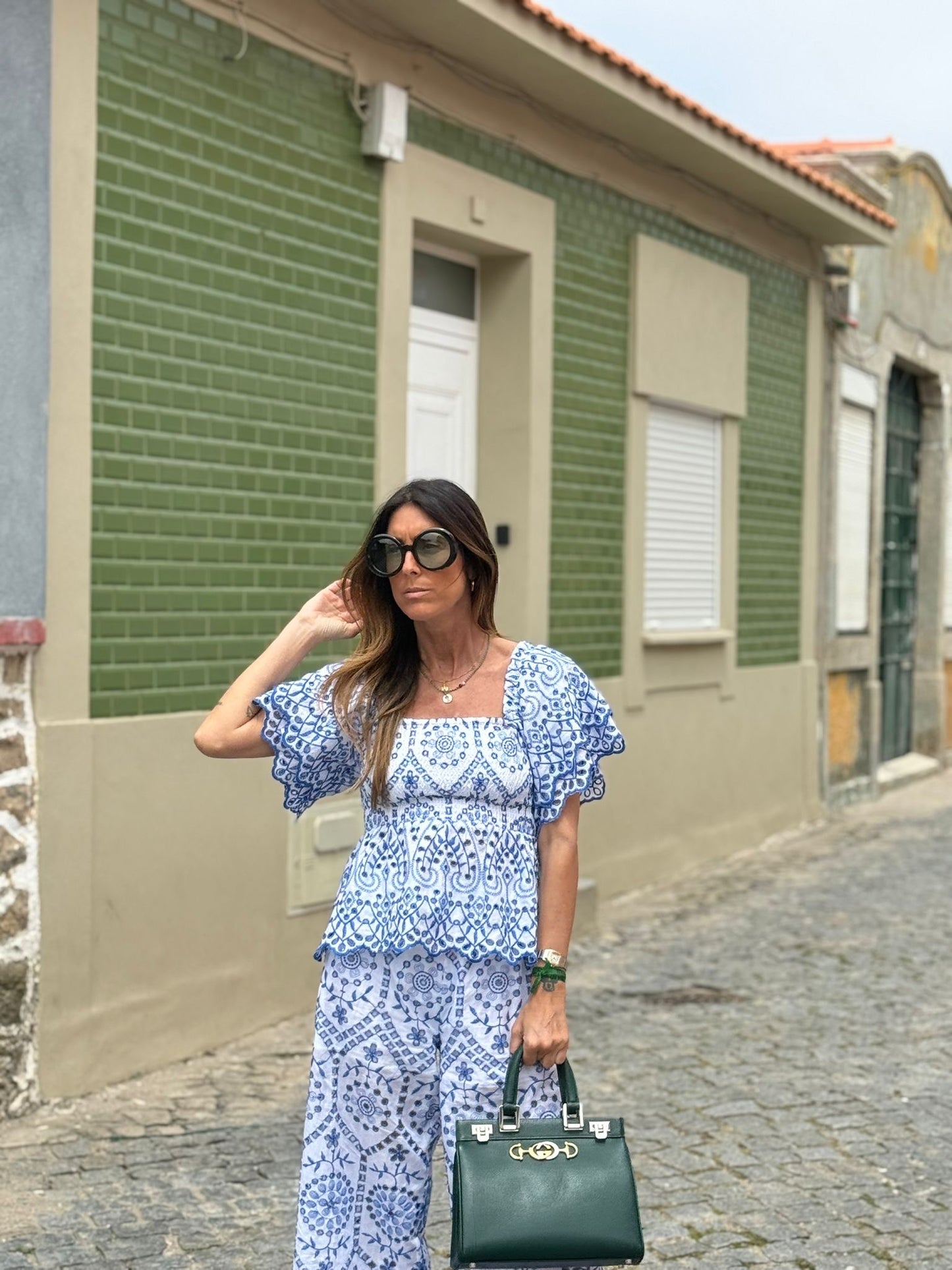 Conjunto azul