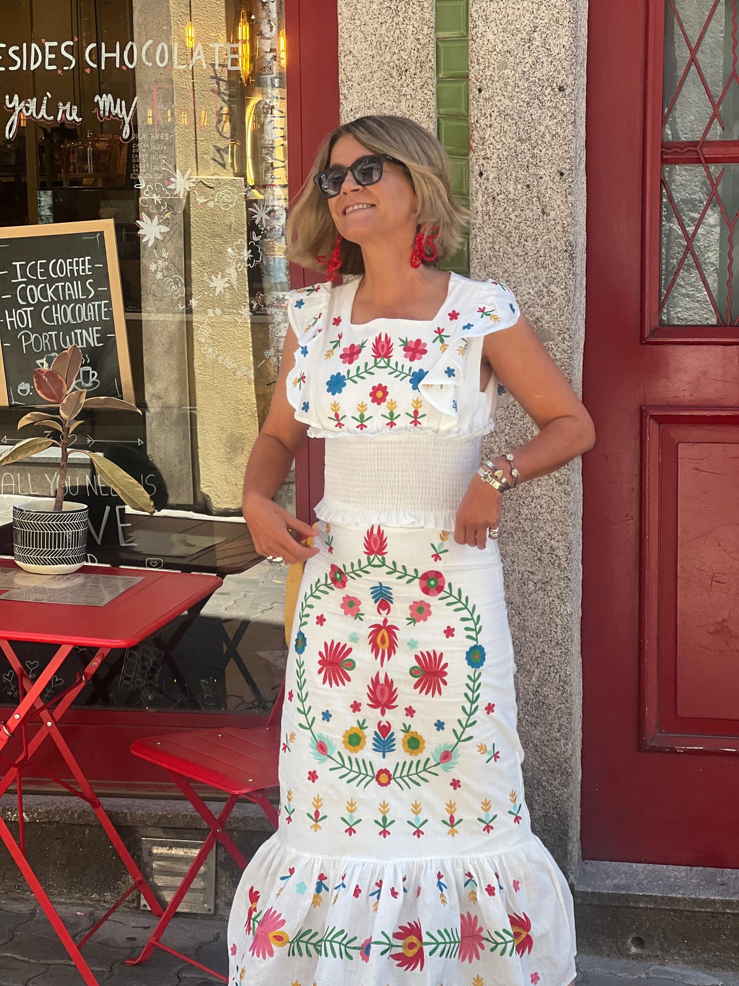 Conjunto flores