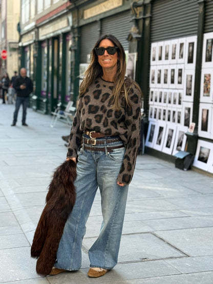 Camisola animal print