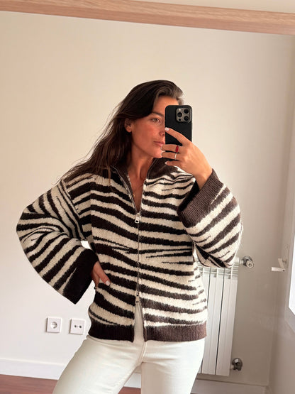 Casaco zebra