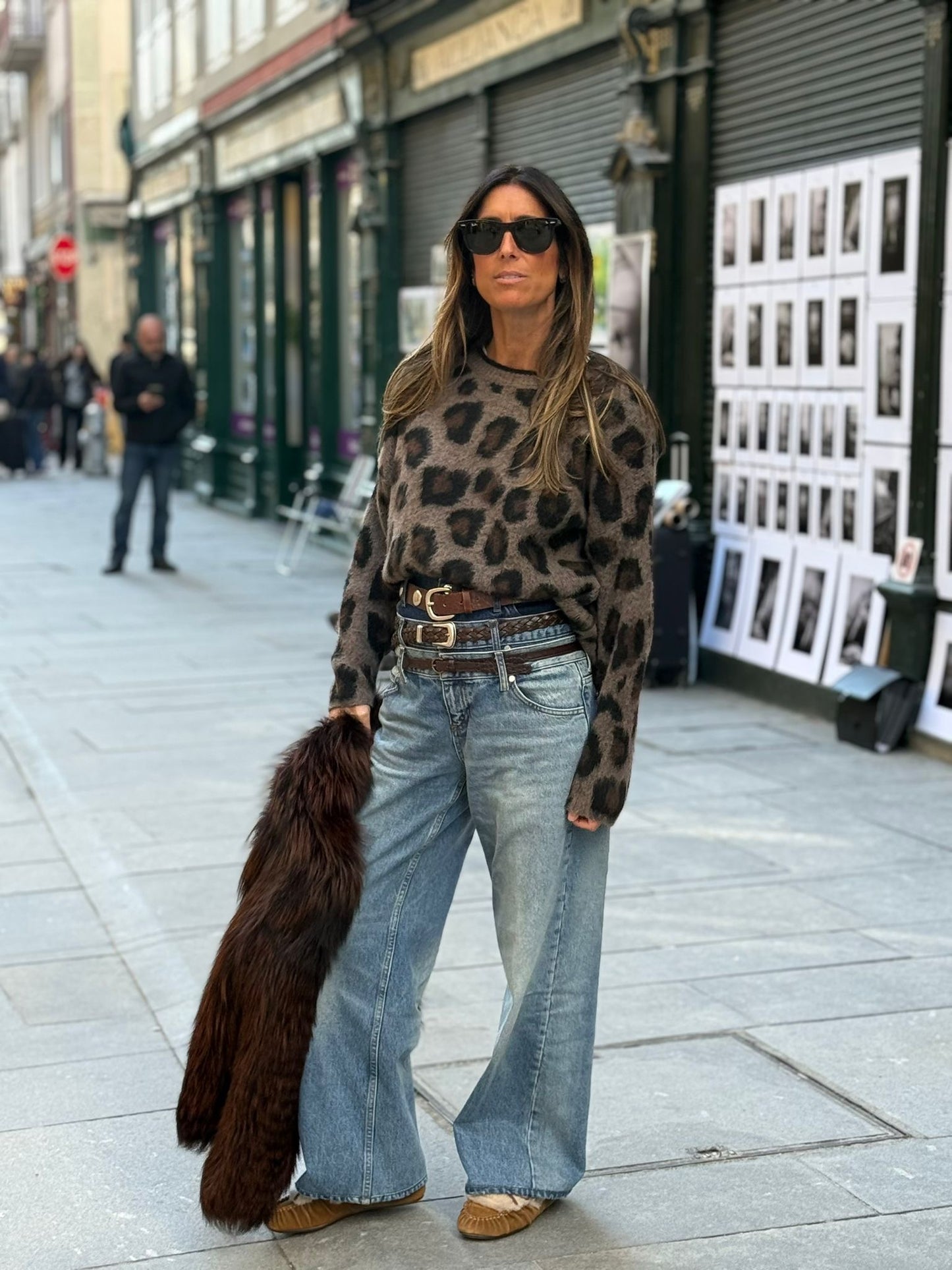 Camisola animal print