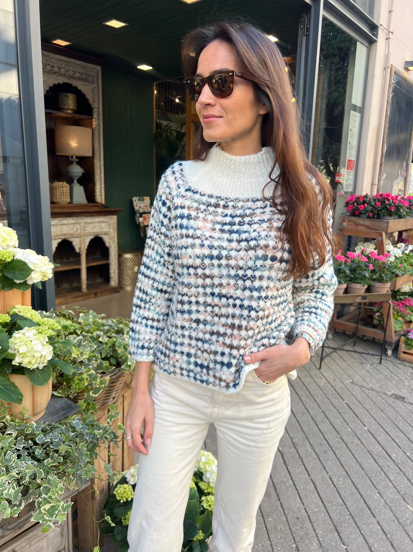 Camisola branca