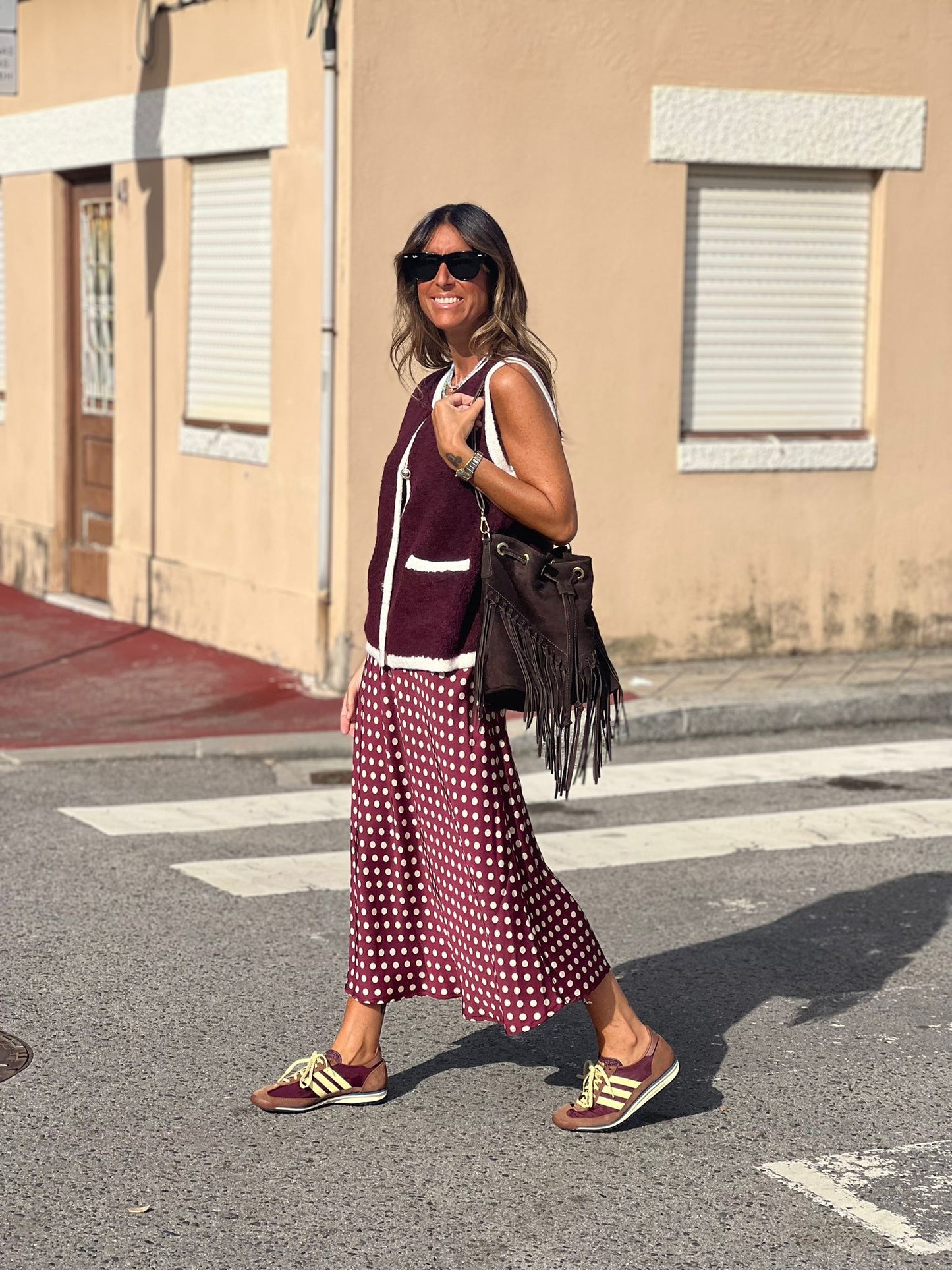 Colete bordeaux