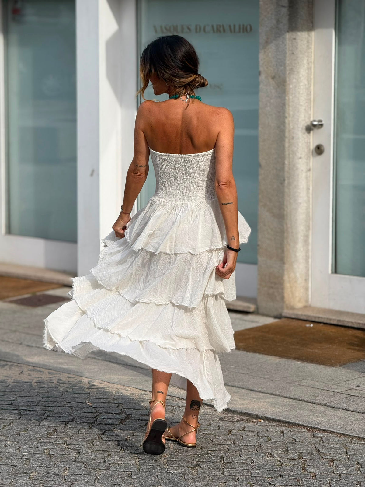 Vestido cai cai