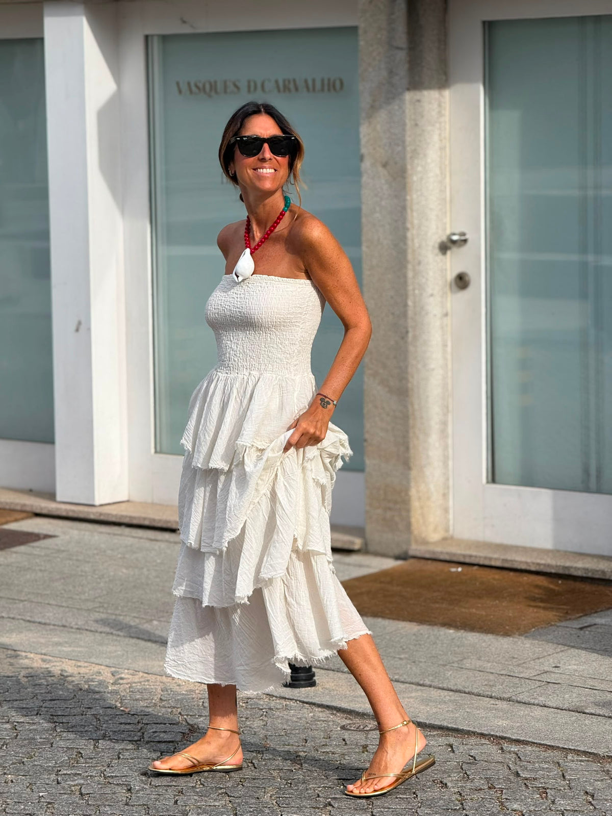 Vestido cai cai