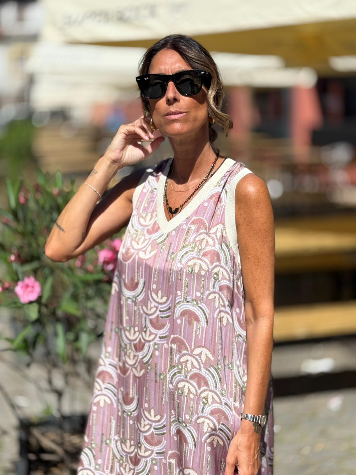 Vestido celeste