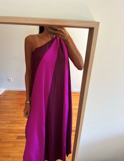 Vestido sem ombro
